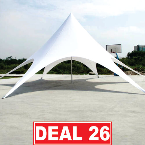 Deal 26 -12m x12m Star Tent