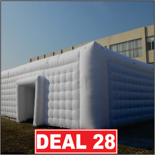 Deal 28 - Inflatable Cube Tent 9mx15m